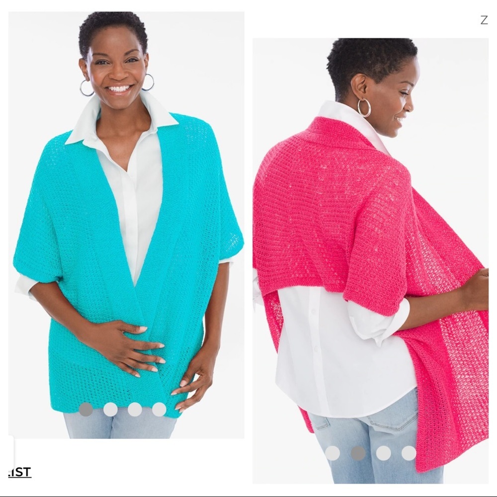 NWT! Chico’s KNIT WRAP